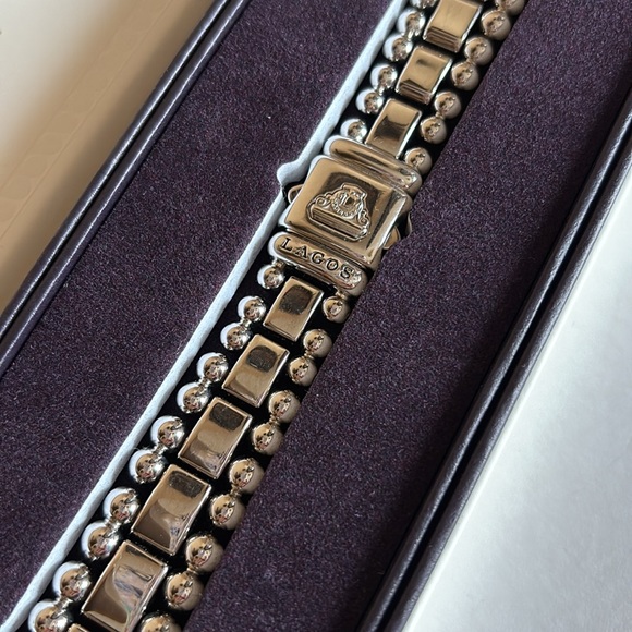 LAGOS SMART CAVIAR Stainless Steel Watch Bracelet-38-45mm - Picture 11 of 16